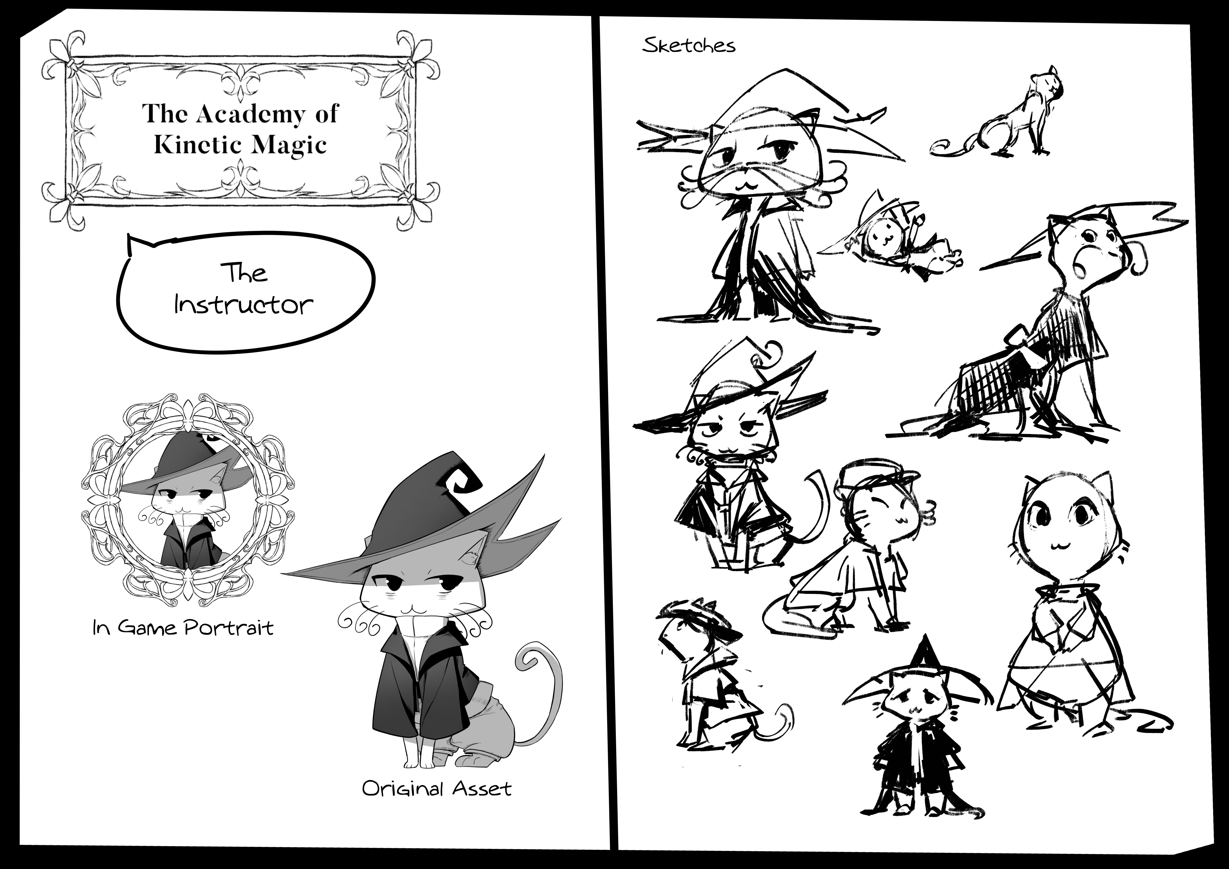 Cat Instructor magic