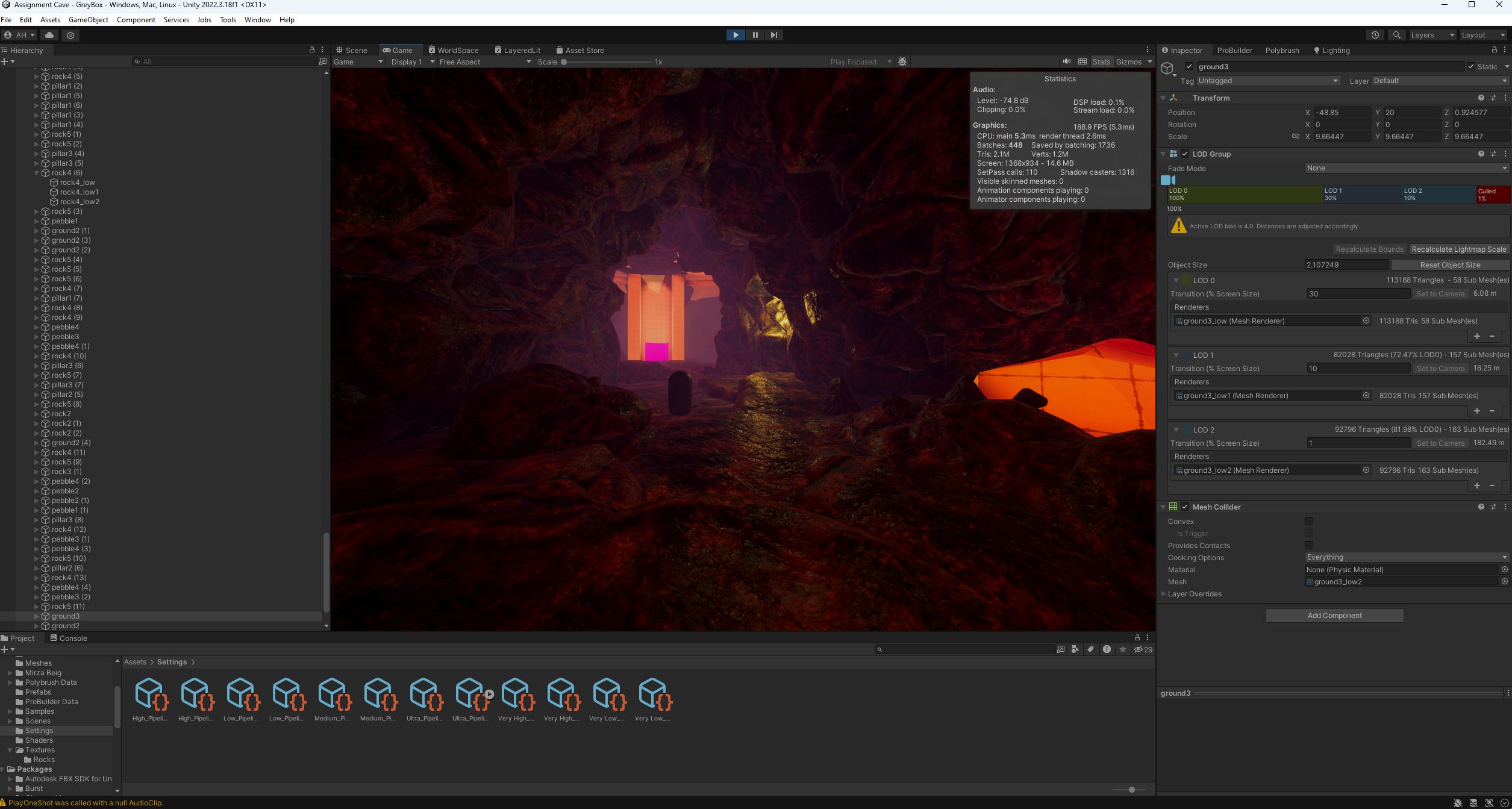 Scene Preview mineshaft