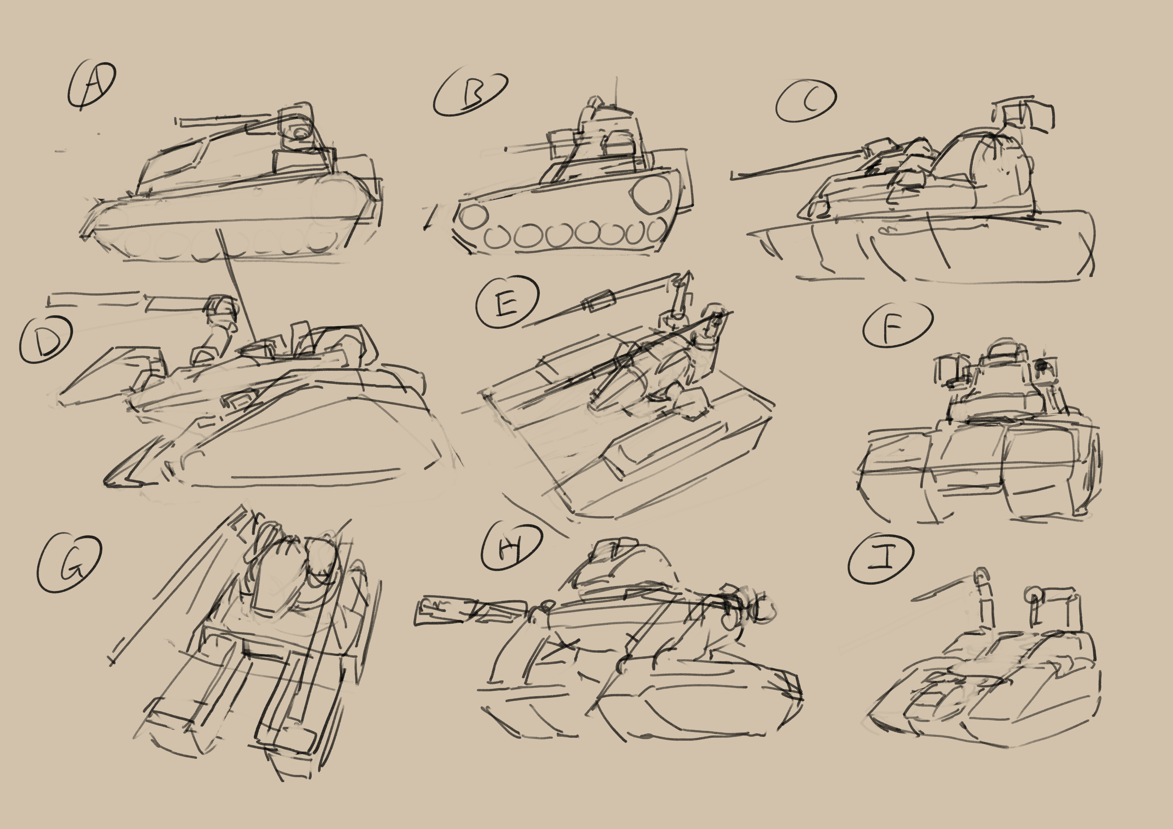 Initial Ideation mecha