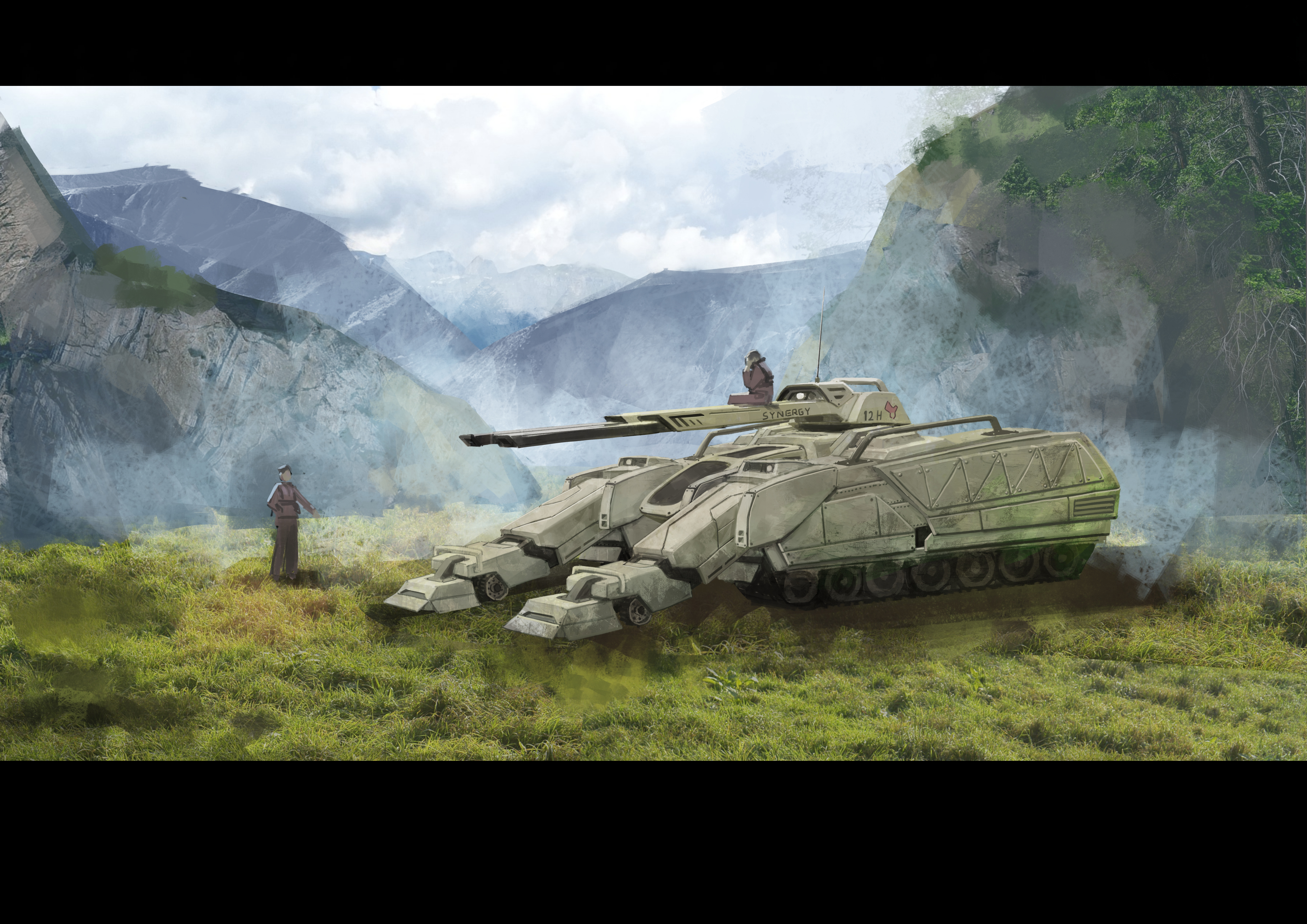 RK Override Concept Art